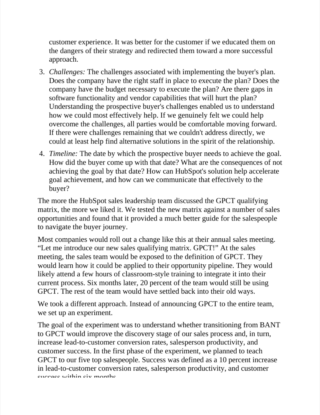 GPCT detail
