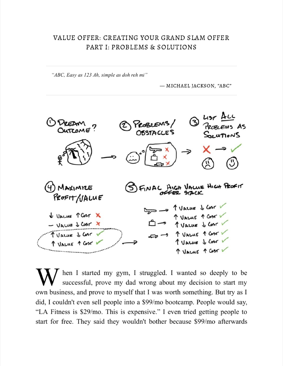 Problems to solutions mapping
