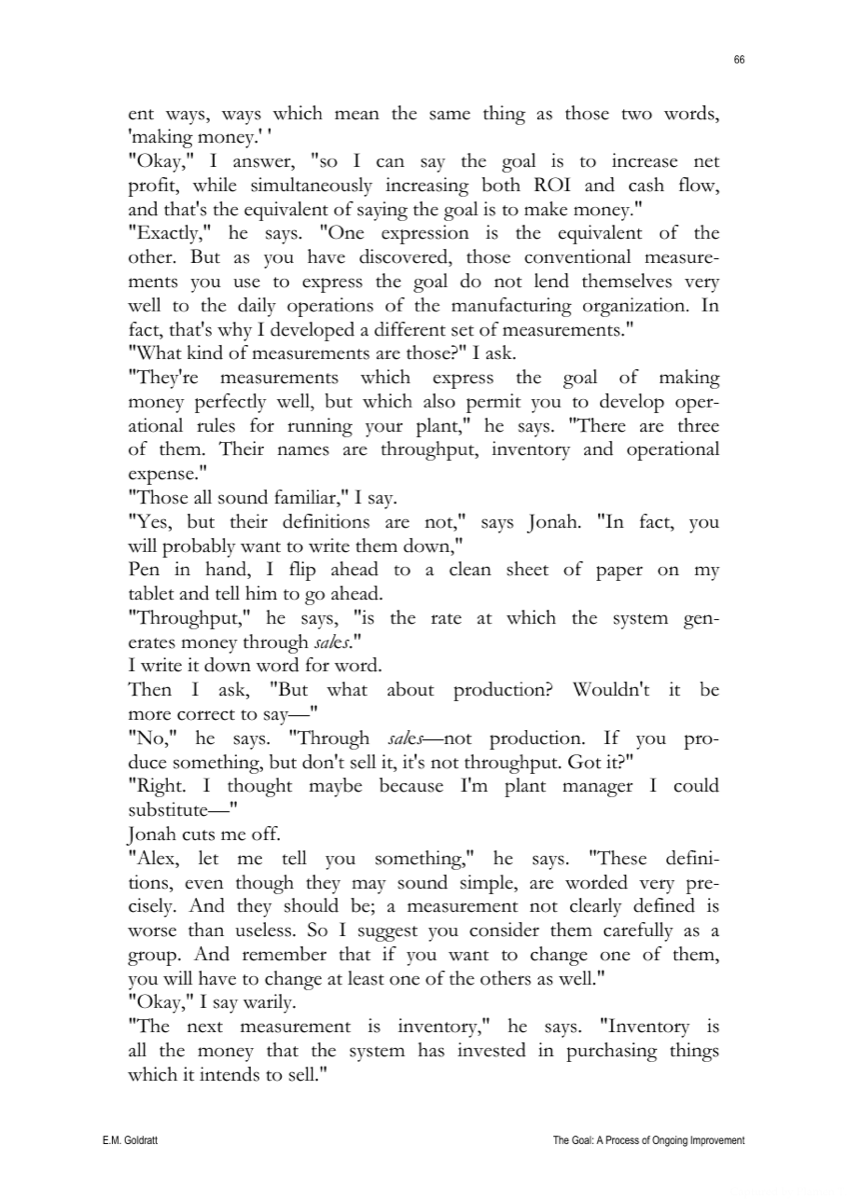 Book page — T / I / OE discussion