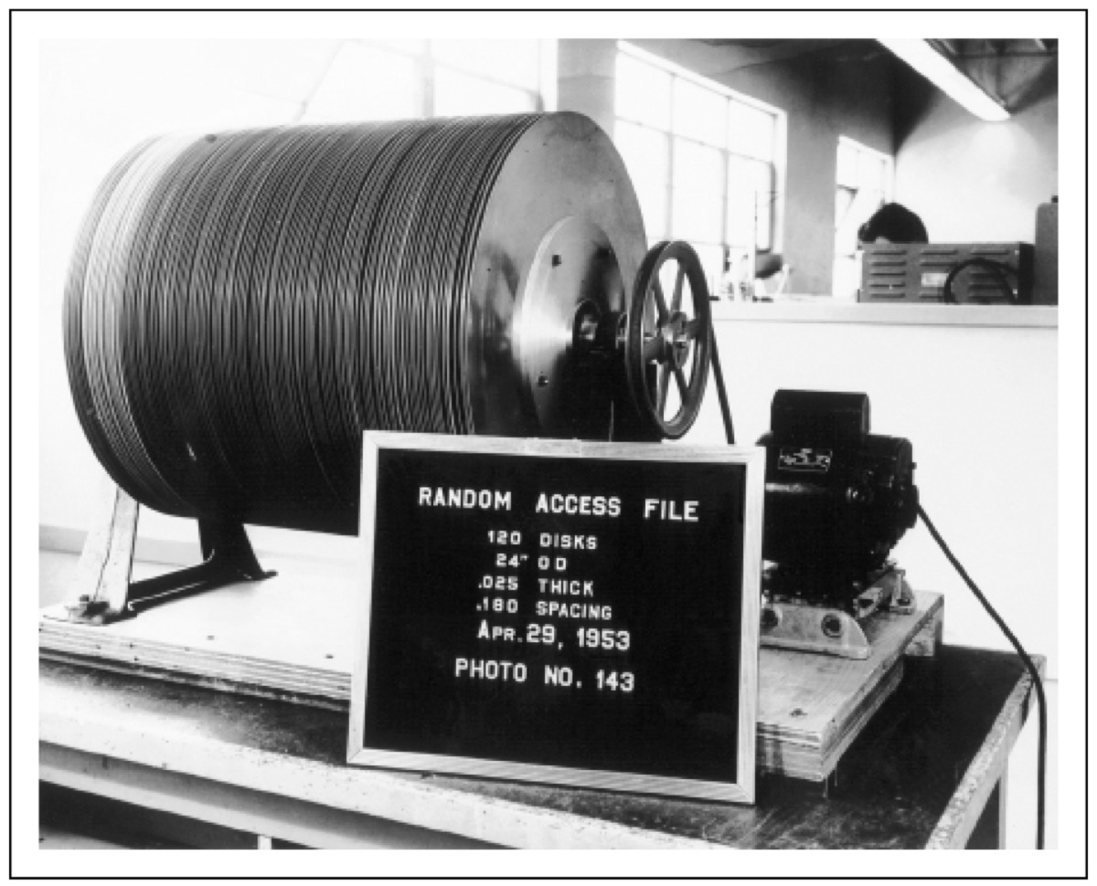 Historical disk drive context — Christensen