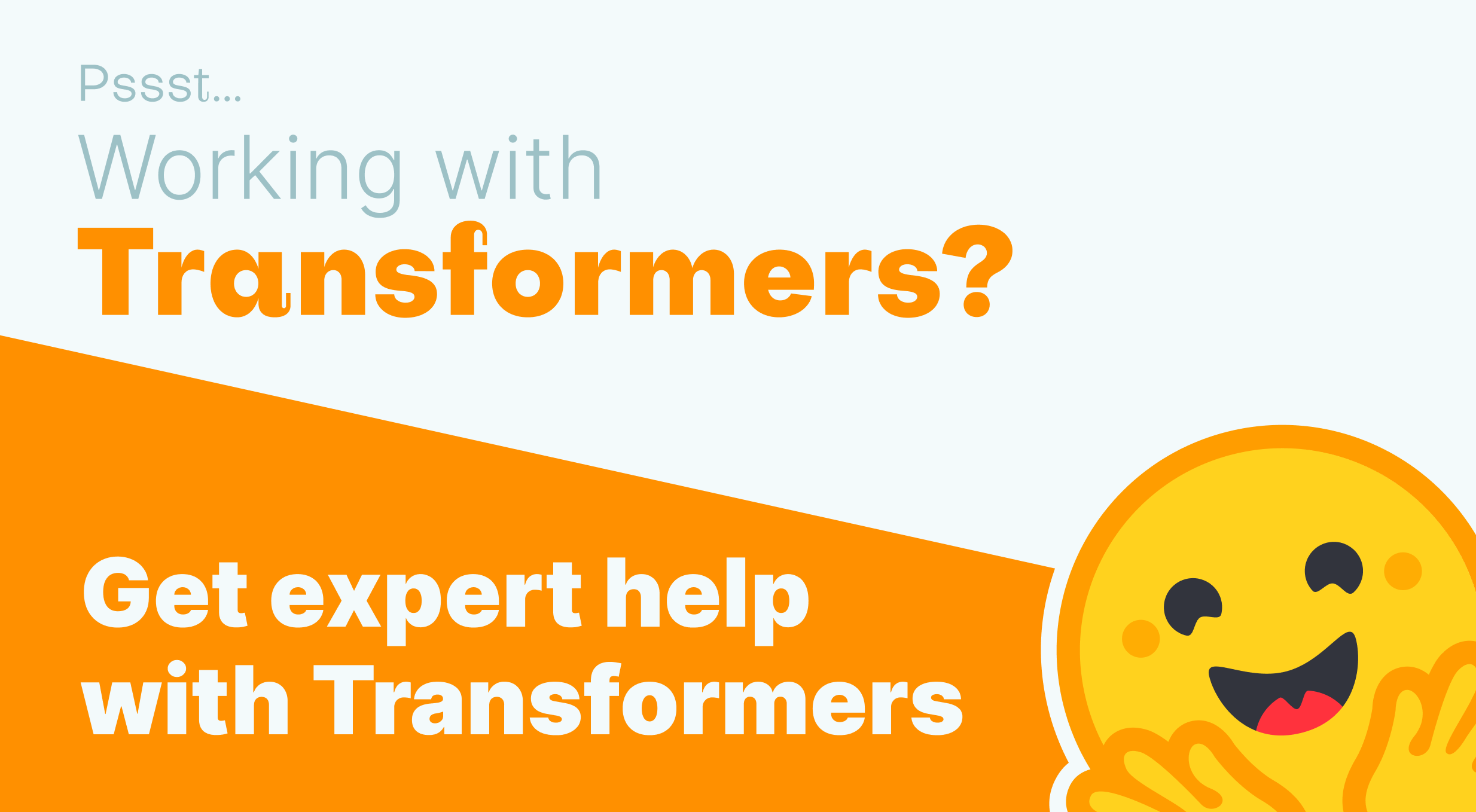 Hugging Face Transformers hub / expert programme banner β Source: Hugging Face